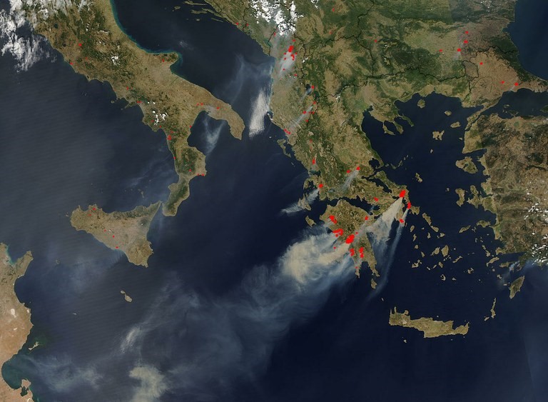 Ο ρόλος των Αεροφωτογραφιών στην Διαχείριση των Δασικών Πυρκαγιών