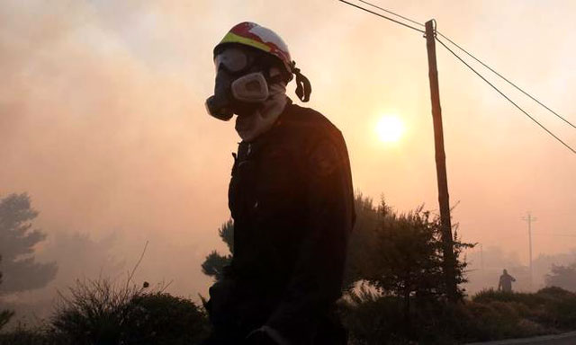 Εξοπλισμός Δασοπυρόσβεσης – Συνδυασμός Μάσκας και Κράνους