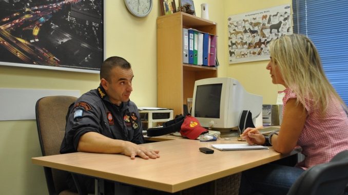 Η Κυνοφιλική Ομάδα της 1ης Ε.Μ.Α.Κ.