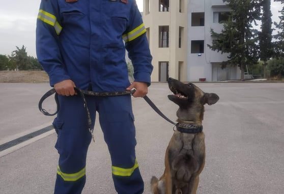 Η Κυνοφιλική Ομάδα της 1ης Ε.Μ.Α.Κ.
